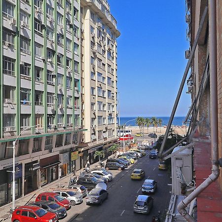 Studio Com Vista Lateral Para O Mar Em Copacabana Рио-де-Жанейро Экстерьер фото
