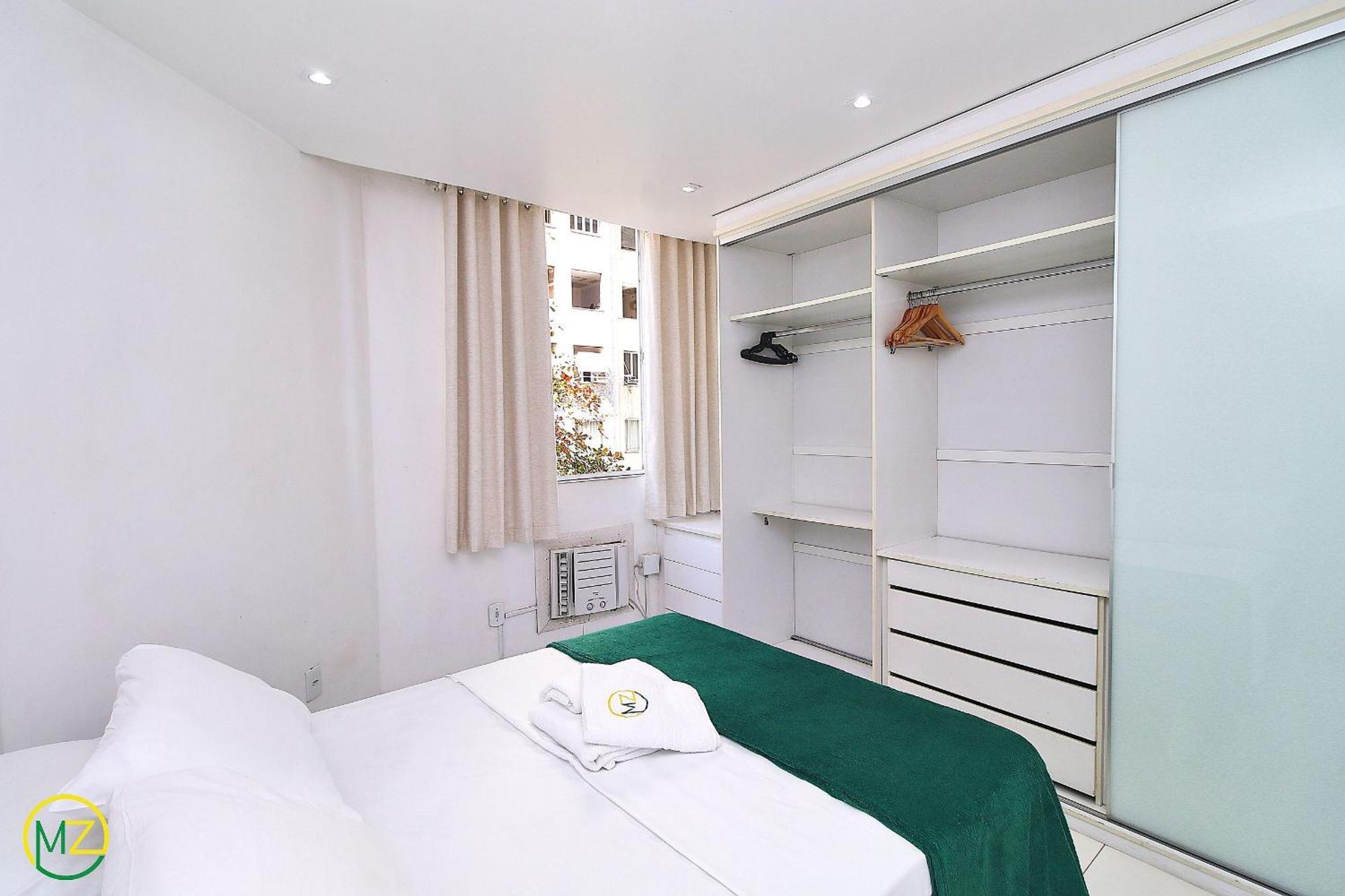Studio Com Vista Lateral Para O Mar Em Copacabana Рио-де-Жанейро Экстерьер фото