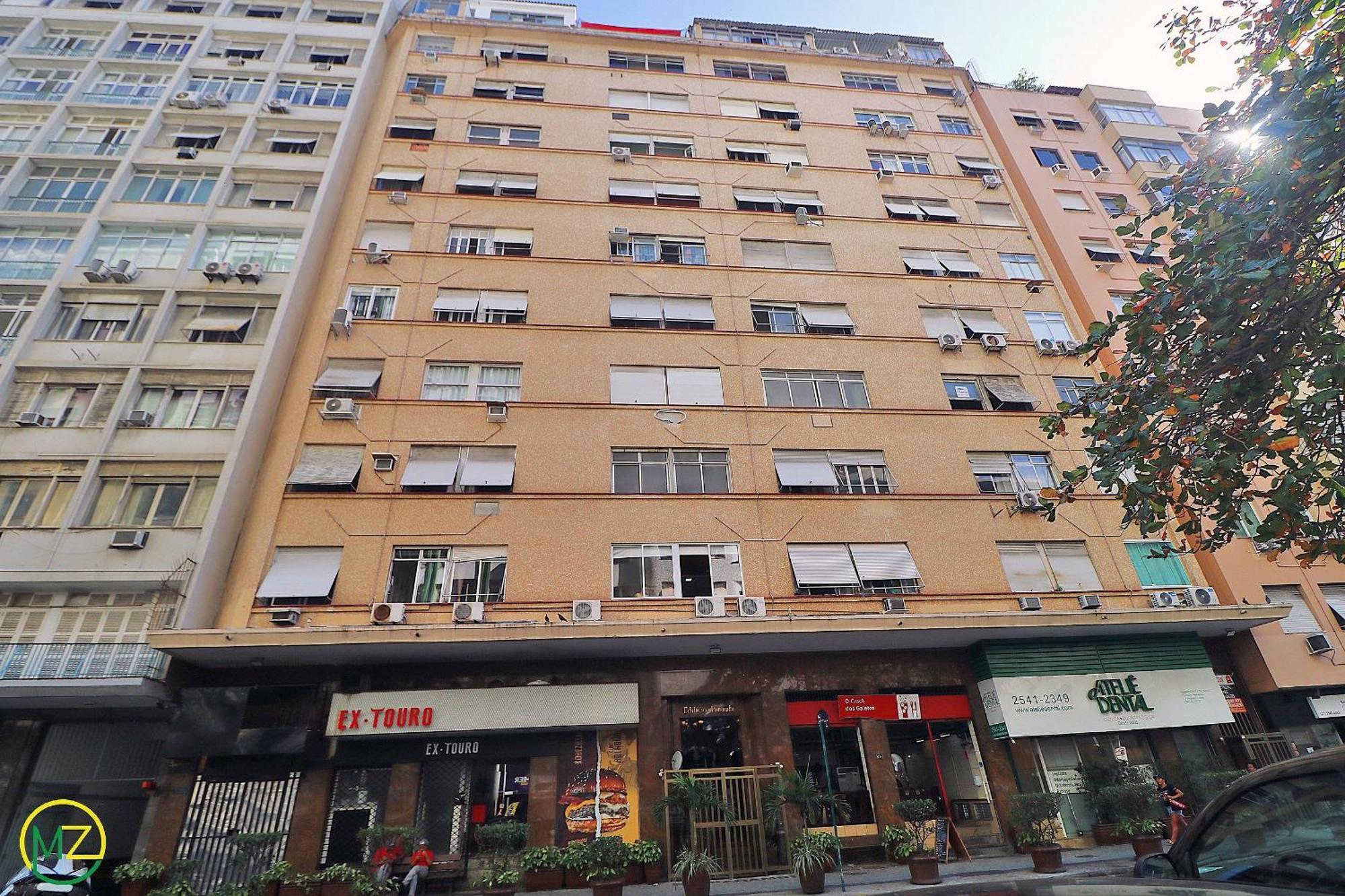 Studio Com Vista Lateral Para O Mar Em Copacabana Рио-де-Жанейро Экстерьер фото